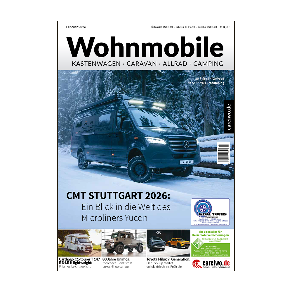 Wohnmobile - Ausgabe 02 / 2026